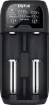 This intelligent charger has two independent charging slots to charge any combination of Ni-MH, Ni-Cd, Li-ion, or LiFePO4 cells at the same time.