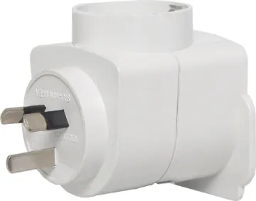 Multi Reverse Adapter- Worldwide to Australia / NZ Allows appliances from all over the world to be plugged into Australian outlets. Use on almost any appliance, such as mobile phone chargers, shavers, irons or laptops.
Suits appliances from most countries.