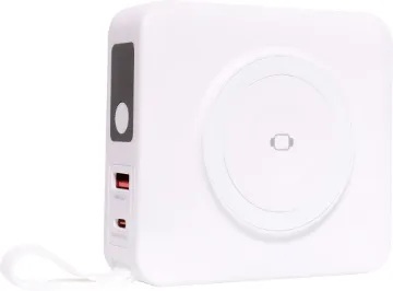 Travel USB 20W PD Charger and Wireless Power Bank A comprehensive travel charger to keep all your portable devices charged while at home or overseas!
