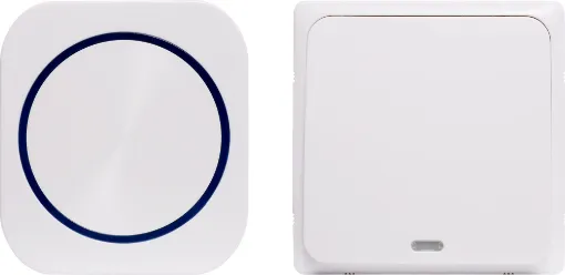 Say goodbye to changing doorbell batteries with this wireless Kinetic home doorbell.