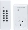 Cut standby 240V power usage around the home and office by switching appliances off at the wall via remote control. Easy inline connection between the GPO and your appliance.