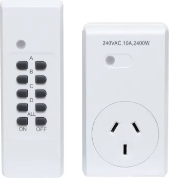 Remote Control Mains Operated 240V Switch Cut standby 240V power usage around the home and office by switching appliances off at the wall via remote control. Easy inline connection between the GPO and your appliance.