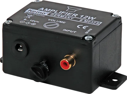 These German designed pre-built amplifier modules are a quick cost effective solution for custom audio projects. All you need to do is connect a power supply, speaker and an input. Each module is encapsulated in epoxy resin, offering excellent durability 