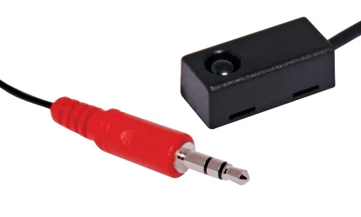 Plug in IR Receiver unit.
