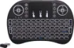 This compact backlit media centre keyboard is the perfect companion for your media streaming box, Raspberry Pi, game console or home theatre PC. Includes trackpad and media control buttons. Includes USB rechargable lithium battery. 147x98x19mm.