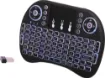 This compact backlit media centre keyboard is the perfect companion for your media streaming box, Raspberry Pi, game console or home theatre PC. Includes trackpad and media control buttons. Includes USB rechargable lithium battery. 147x98x19mm.