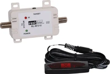 RL-RF210 Flat Screen IR Target The resi-linx™ RL-RF210 is a sleek and unobtrusive "Plasma Friendly" Flat IR Target for use in the resi-linx™ range of RF IR Video Distribution system. The target receives IR commands from remote controls and sends the signal through the Video Hub and Emitters to control the AV device at a remote location.