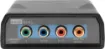 Component Video, Digital Audio and Stereo Audio Balun Receiver for use with RL-BV240A. Built-in IR control with the addition of RL-BV500 Target.