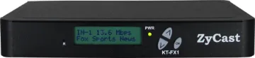 KT-FX1 HDMI RF 1 Channel DVB-T HD Digital Modulator Developed specifically for the commercial AV distribution market and the only Foxtel approved modulator on the market. Encodes HDMI signal to any DTV channel, providing an easy way to distribute AV signals throughout buildings.