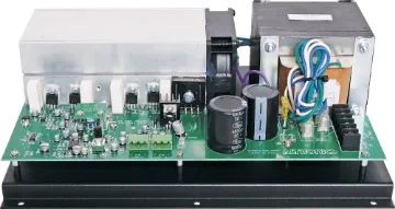 PA Amplifier Module 250W These modules are designed for use in emergency evacuation systems and are powered by an external 24V DC source.  They accept a line level audio input and produce a 100V line output via a transformer.  The modules feature short circuit, overload and therm