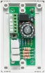 New models supplied with two facia covers to suit your decor. 

Designed to control 100V line speaker systems these attenuators are fitted to industry standard wall plates and install into an electrical wall box. They feature 11 position switches