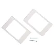 Designed to control 100V line speaker systems these attenuators are fitted to industry standard wall plates and install into an electrical wall box.