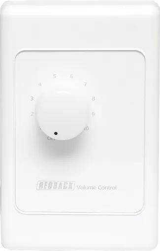 New models supplied with two facia covers to suit your decor. 

Designed to control 100V line speaker systems these attenuators are fitted to industry standard wall plates and install into an electrical wall box. They feature 11 position switches