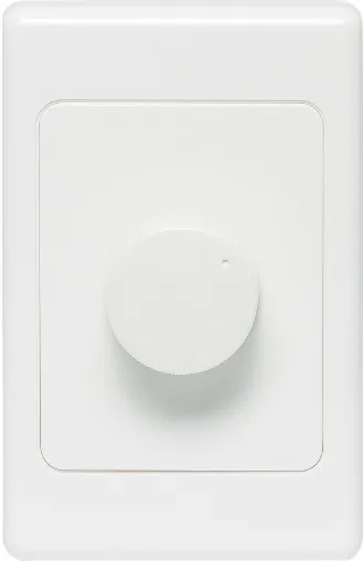 Rated at 60 watts (30W per channel). Fully self contained on a single gang switch plate. 11 settings plus off. Complete with wiring instructions. All connections are via screw terminals mounted on the PCB.
