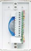 Fully self contained stereo volume controls on a single gang switch plate. 11 settings plus off. A compact and easy to install solution for expanding your home audio system. Great for patio's, games rooms and entertainment areas. Anywhere extra pa