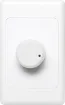 This volume control is rated at 100 watts (50W per channel). It features selectable impedance matching, allowing up to 8 pairs of speakers to be controlled. Includes 11 settings plus Off. Connections are made via a pluggable terminal block. 60mm mounting 