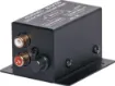 Unbalanced 10K Ohm 2 x RCA to balanced 600 Ohm 3 pin male XLR with level control. -10dB max signal gain. 