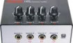 A compact headphone amplifier featuring four individual channels with volume controls. Ideally suited to monitoring in band and stage environments, it can also be used in educational situations such as language labs.  Amplification and individual volume c