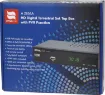 This HD set top box features composite and HDMI outputs for HD televisions or connection to a PC monitor or projector. 
 
 