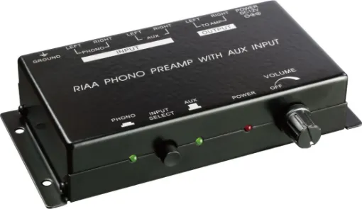 This phono preamp can be used to raise your turntable's output to make it compatible with modern amplifiers. At the same time, it adds standardised equalisation. Users may need this phono preamp because their turntable either doesn't have one, in which case they won't be able to play records without one.