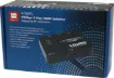 Switch between up to 5 AV sources with these professional 4K ready HDMI switchers. Each includes an IR remote control and receiver unit, which allows the switcher to be mounted behind the TV or inside a cabinet. 