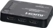 Switch between 5 HDMI AV sources with this professional 4K ready HDMI switcher. 