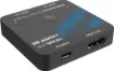 Offering 8K @ 60Hz resolution switching, this 2 way HDMI source selector is ready for the latest high resolution AV sources.