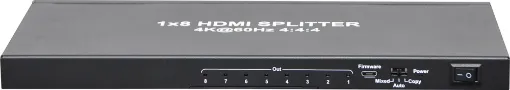 Allows the connection of multiple HDMI displays to a single HDMI source with no loss of signal quality. This splitter is ideally used for conference centres, sports bars, concerts, board rooms and other distributed AV applications where multiple displays are required.
