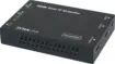 HDMI Over IP Extender is based on AV over IP solution for distribution of one HD content to one HD display device or to multiple HD display devices over a standard 1G network switcher, and extends distance up to 150m between transmitter and receiver via a Cat5e/6 cable.
