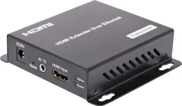 HDMI Over Ethernet UTP Balun Transmitter This HDMI transmitter and receiver system can be used as a simple point to point extender or integrated into an existing home or business ethernet system enabling several receivers to be connected to one transmitter.