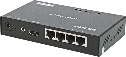 This series of balun components has an important difference to most HDMI balun products on the market in that it can send HDMI signals over ethernet switches, allowing HDMI sources and displays to be connected in an expandable network.