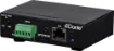 This device is designed to provide two channels audio signal to the Dante network by the Euro terminal input. Simply use Cat5 cable to connect the RJ45 port to an Ethernet switch, and using "Dante controller" to route the low latency of signal to other devices which already connected on the same Dante network. 