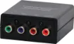 Permits audio & video transmission over Cat 5/6 cable. Applications include LCD monitors, plasma screens & projectors. 4 x RCA inputs & RJ45 connection. No power required. Transmission distance up to 100m depending on resolution required. Two units are required to form a link. Sold individually.