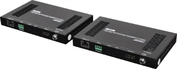 HDMI & Infra-Red HDBaseT Cat5e/6 Extender UTP Balun Utilises the latest HDBaseT technology to send full HD uncompressed HDMI signals over Cat 5e/6 cable.