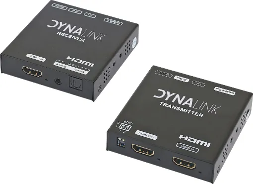 This HDMI & One Way Infra-Red Cat6 Extender UTP Balun is designed to extend HDMI signals over distances up to 70m across economical UTP cabling.
