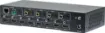 This 4x4 HDMI 2.0 18Gbps Matrix Switcher can switch any of these 4 HDMI 2.0 Sources to four HDMI 2.0 Displays.
