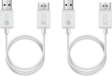 Wireless HDMI Extender These wireless extension cables provide a simple way to send 1080p 60Hz signals from a HDMI source device to TV or monitor in another room up to 50m away (line-of-sight).