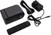 This compact projector offers excellent LED picture quality with 800x480p resolution for screens up to 4m (170”) wide!
