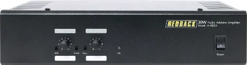 Designed to meet the requirements of small to medium sized professional public address installations, delivering an output power of 30W RMS. 