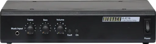 Packed with features, this super compact stereo amp is ideally suited to classrooms, boardrooms, boutiques, reception areas or anywhere a small functional stereo system is required.