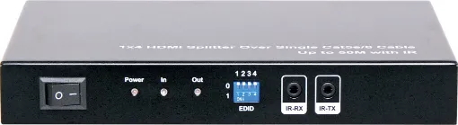 These HDMI balun converters allows a 1080p HDMI source to be extended to multiple remote points 50m away using economical Cat 5e or 6 UTP cabling - without sacrificing signal quality! If using 1920 x 1200 or 5.1/7.1ch the maximum distance is 40m.