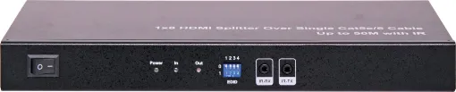 These HDMI balun converters allows a 1080p HDMI source to be extended to multiple remote points 50m away using economical Cat 5e or 6 UTP cabling - without sacrificing signal quality! If using 1920 x 1200 or 5.1/7.1ch the maximum distance is 40m.