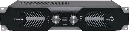 The Apple series Biema power amplifiers are a cost effective solution for demanding commercial audio applications. These non-bridgeable models are designed to be used as standard 2 channel or stereo amplifiers. The design incorporates a fan forced cooling sys