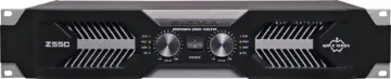 PA Amplifier Stereo/Bridgeable 2x550W This range is designed to function as a stereo or high power single channel amplifier for use in foreground sound reinforcement ie: pubs, clubs, cinemas and multi-function venues.