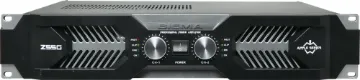 PA Amplifier Stereo/Bridgeable 2x550W This new series dubbed the "Apple" range have been completely redesigned by Biema to offer vastly improved cooling, efficiency and circuit protection. This range is designed to function as a stereo or high power single channel amplifier for use in foreground sound reinforcement ie: pubs, clubs, cinemas and multi-function venues.