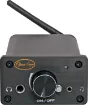 A compact, sturdy 2x50W RMS class-D stereo amplifier with 3.5mm input on the front and RCA input on the back for easy connection. 