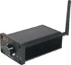 A compact, sturdy 2x50W RMS class-D stereo amplifier with 3.5mm input on the front and RCA input on the back for easy connection. 