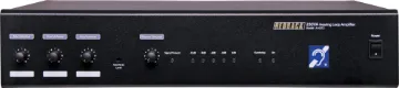 280VA Hearing Induction Loop Amplifier Hearing induction loop amplifiers are installed to greatly enhance the listening experience of people using hearing aids. They are commonly installed in public areas which are generally noisy, making it difficult for hearing impaired users to hear clearly.