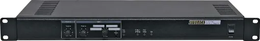 This compact 30W 1RU rack mount amplifiers is suitable for both stand alone PA system use, or as zone amplifiers in larger systems requiring local inputs. Operates on 240V ac or 24V dc for battery backup operation. 