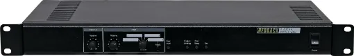 These compact 1RU rack mount amplifiers are suitable for both stand alone PA system use, or as zone amplifiers in larger systems requiring local inputs. All models operate on 240V ac or 24V dc for battery backup operation. 